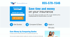 Desktop Screenshot of insurancetocompare.info